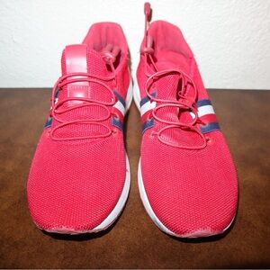 Tommy Hilfiger Red and Blue Women's Sneakers